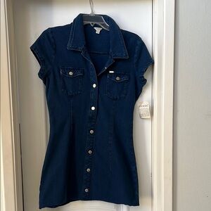 Guess Women's Blue Denim Dress